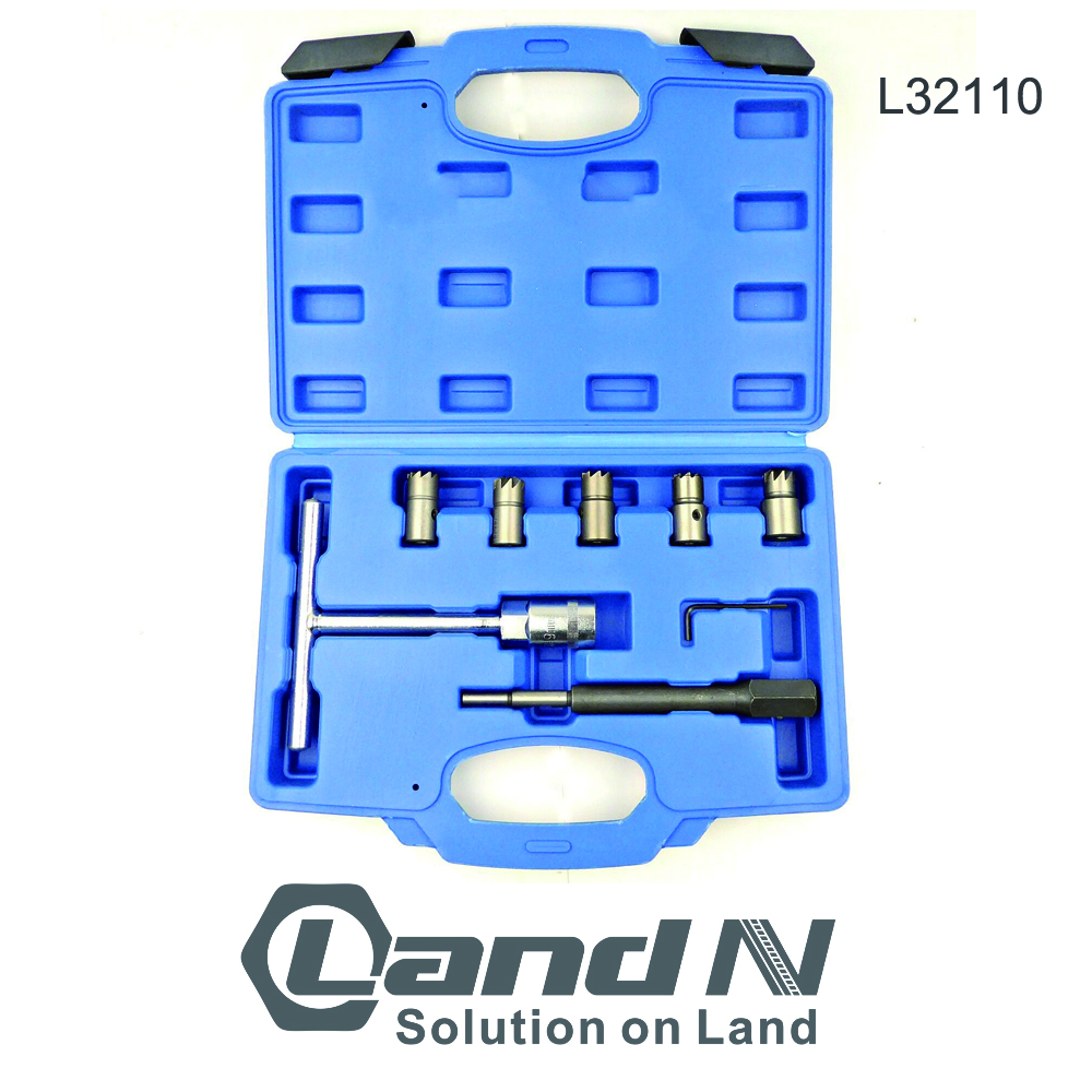 7pc Diesel Injector Seat Cutter Set L32110