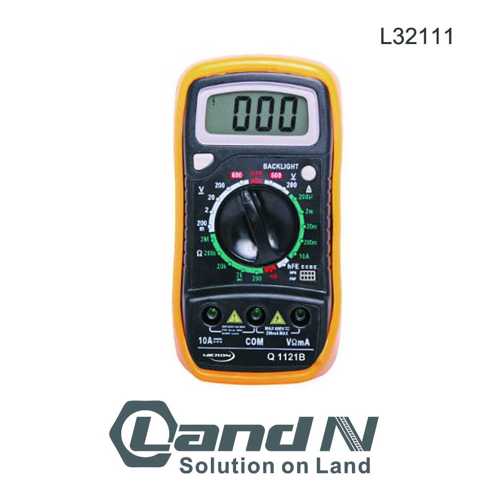 Economy Digital Multimeter with Data Hold and Continuity Buzzer L32111