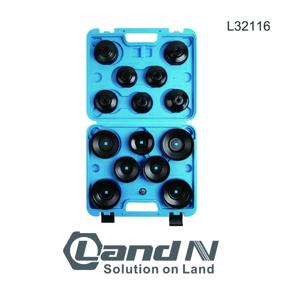 15PC Oil Filter Wrench Set L32116