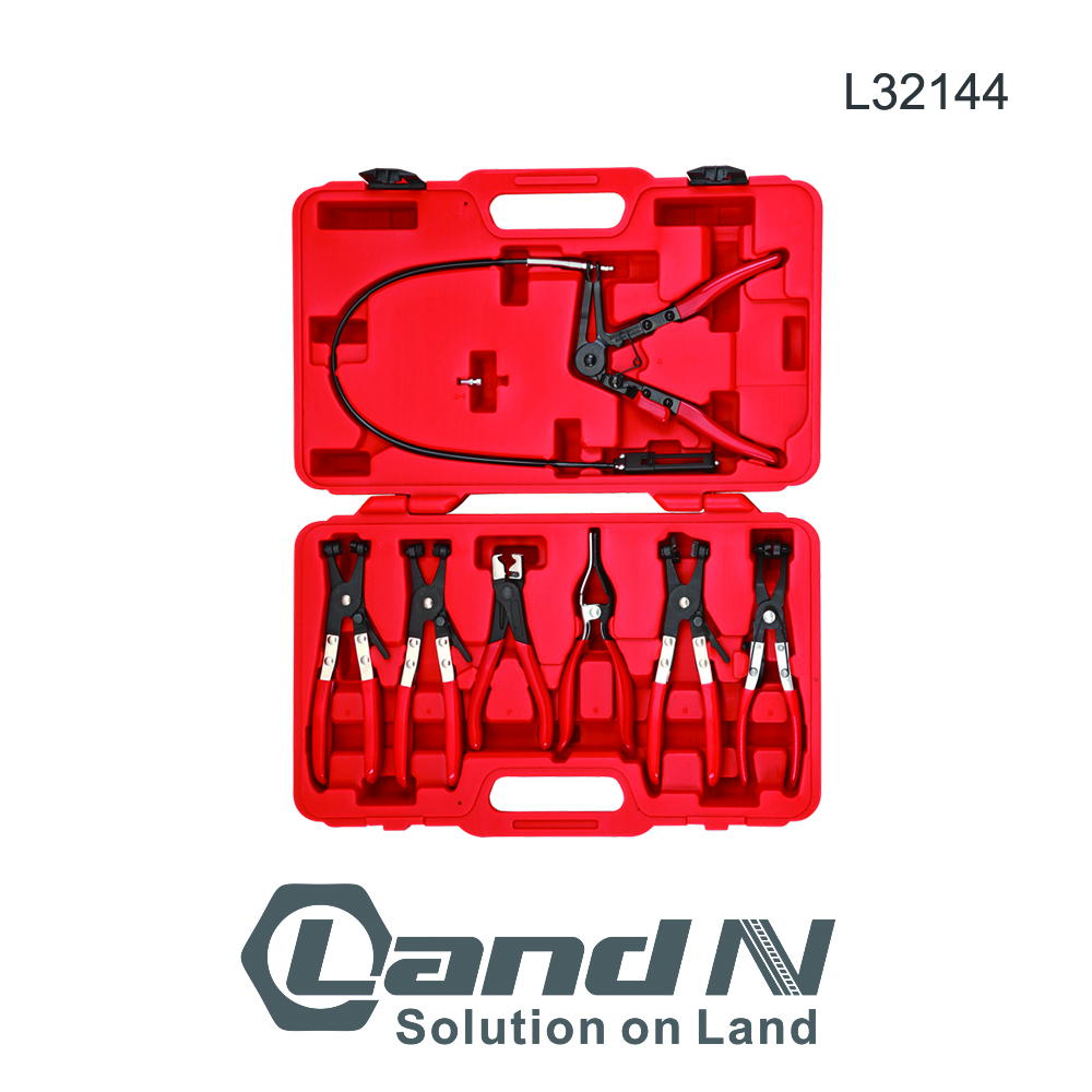7PC Hose Clamp Pliers Set L32144