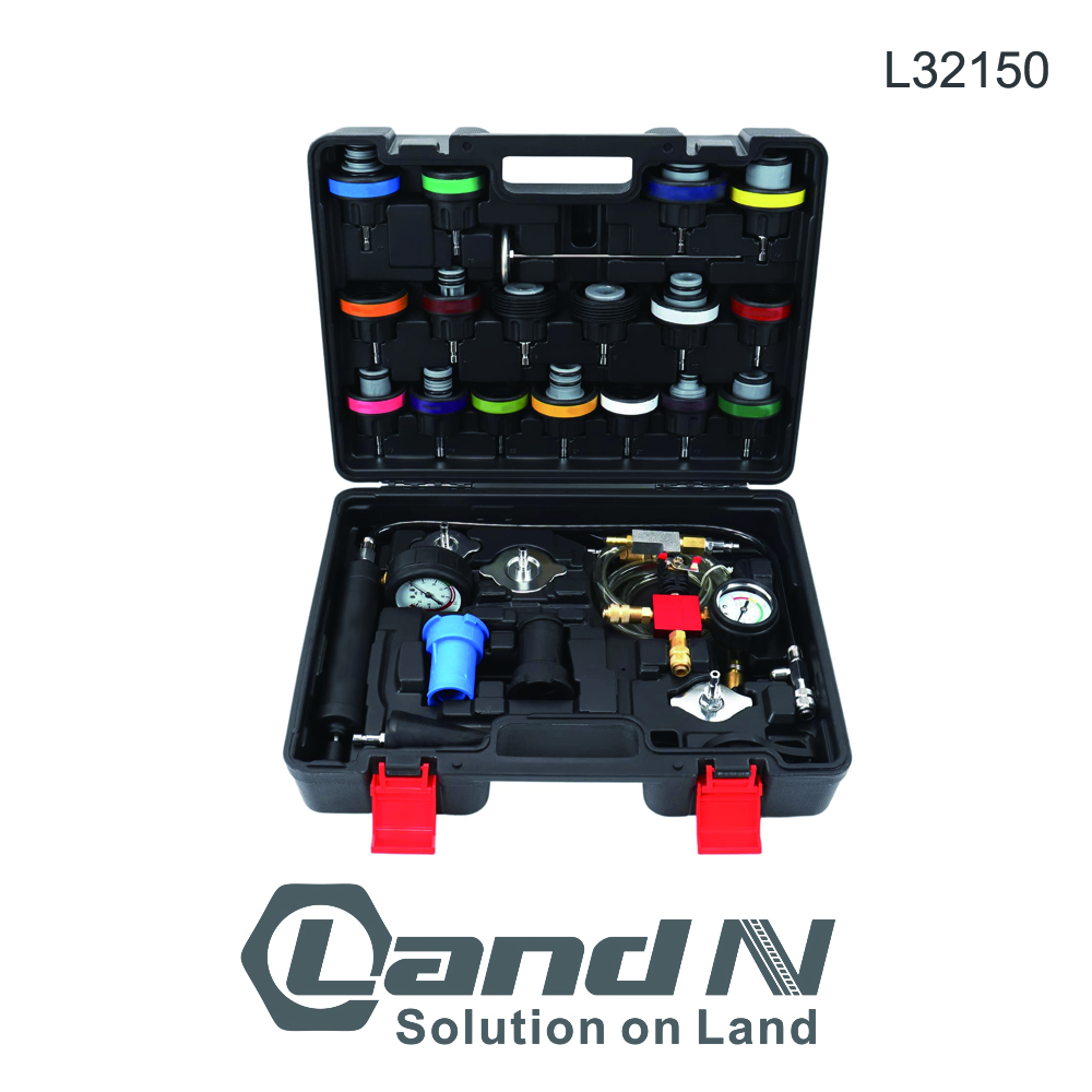 28PC Radiator Coolant Pressure Tester & Vacuum Refill Kit L32150
