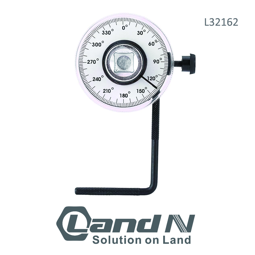 Torque Angle Gauge – 1/2 Inch Adjustable Drive Angle Torsion Wrench L32162