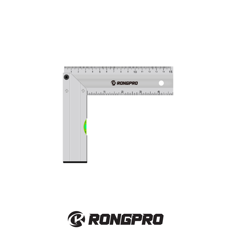 Aluminum Angle Ruler with Metric Scale 89201/89201W